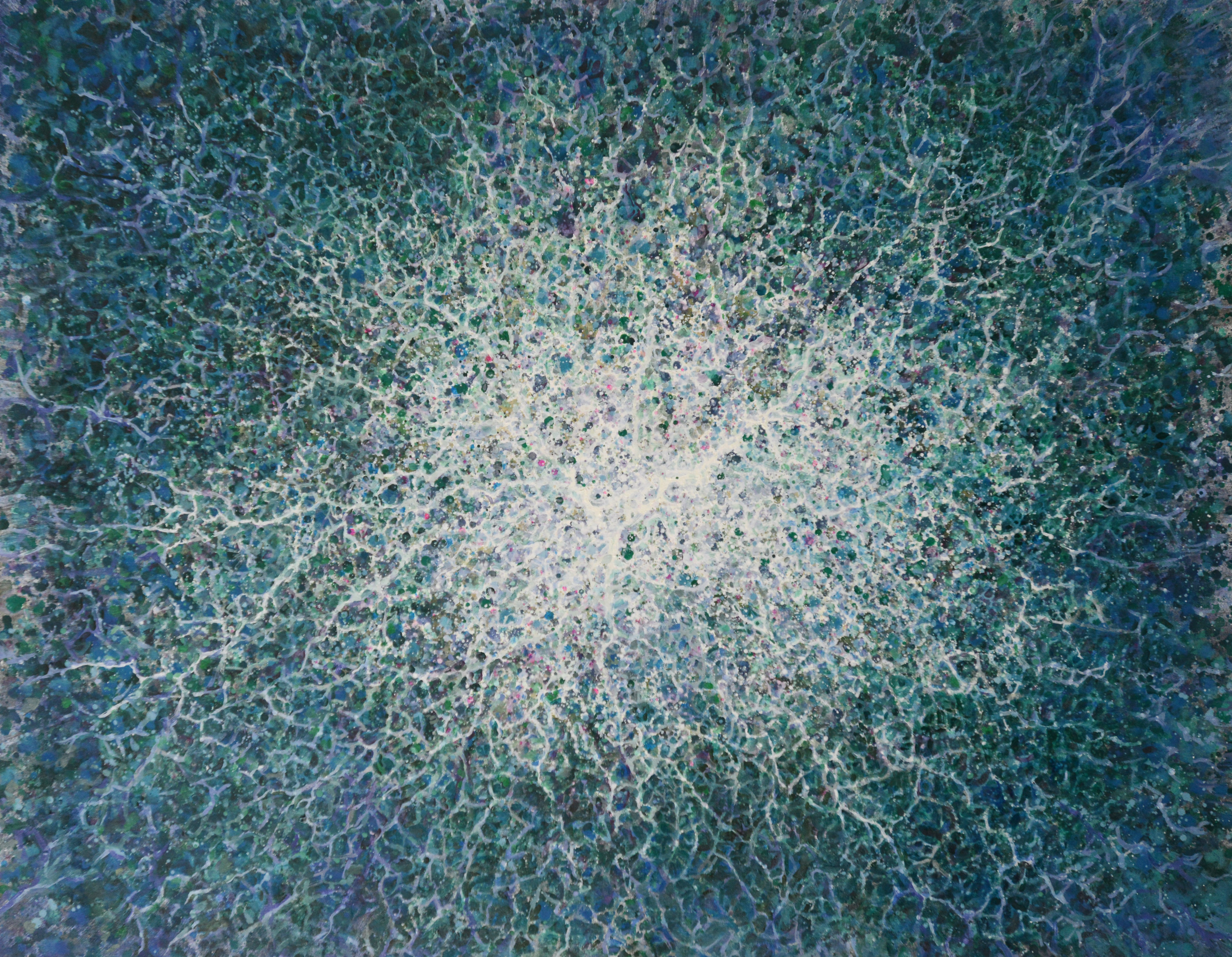 JoohyunKang, Explosion, Oil on canvas